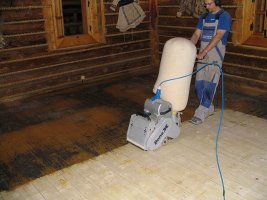 Brúsenie drevených parkiet a lakov anie