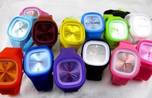 Trendové silikonové hodinky !