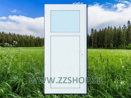 Lacné vchodové dvere, plastové aj oceľové