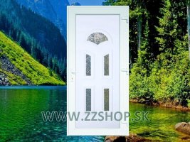 Vchodové dvere plastové aj oceľové - lacno
