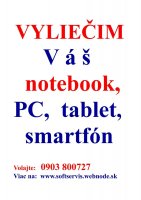 Softvérový servis notebookov, PC, tabletov, smartfónov a príslušenstva.