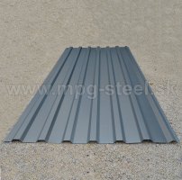 Trapézový plech TR18 pozinkovaný