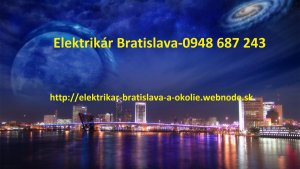 Elektrikár Bratislava a okolie-NONSTOP